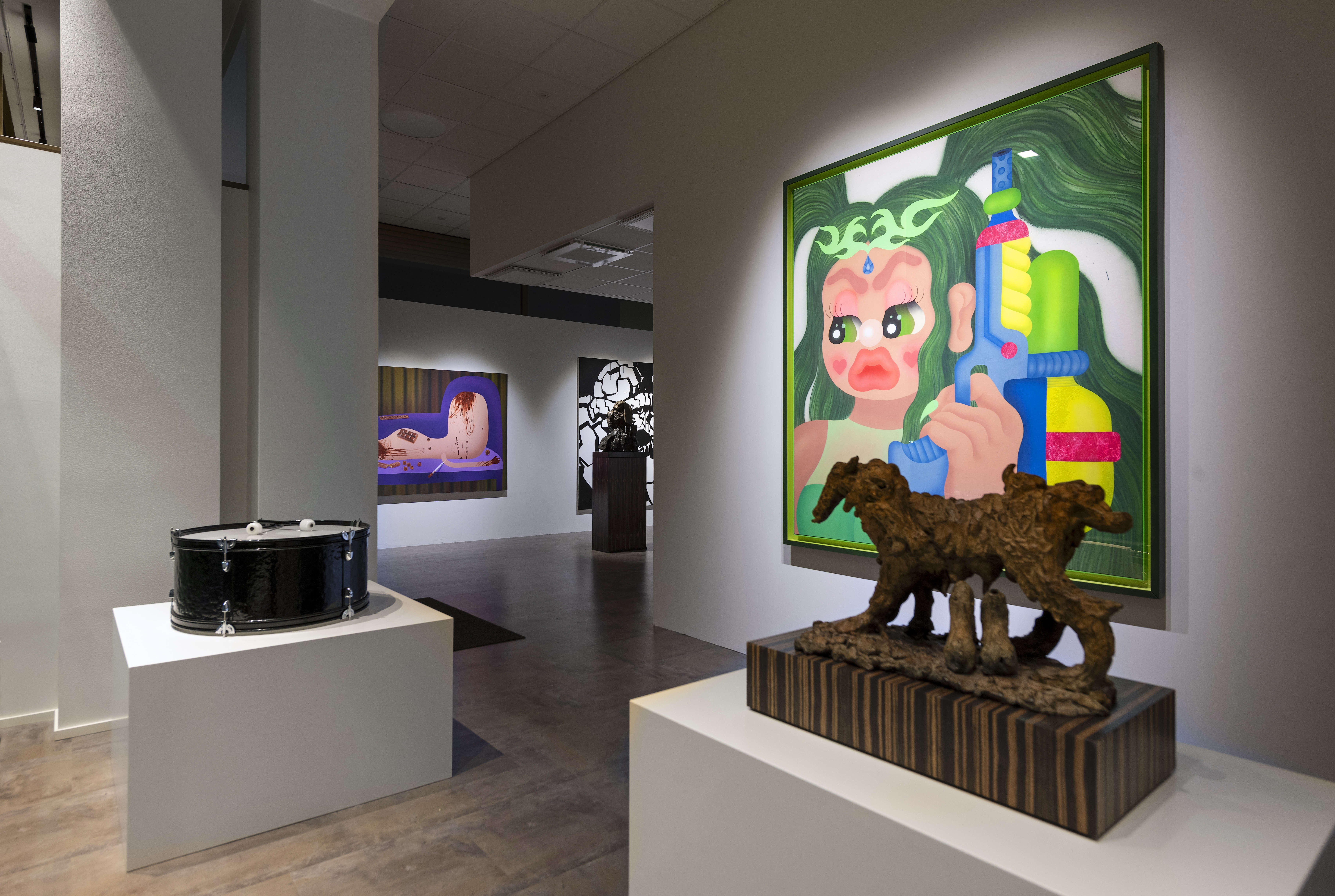 Loop Fine Art, exterior view of the gallery.